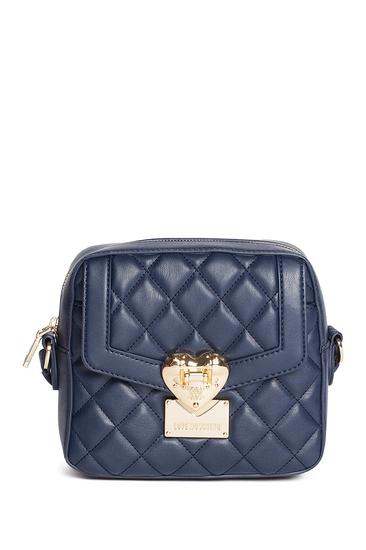 love moschino quilted cross body bag