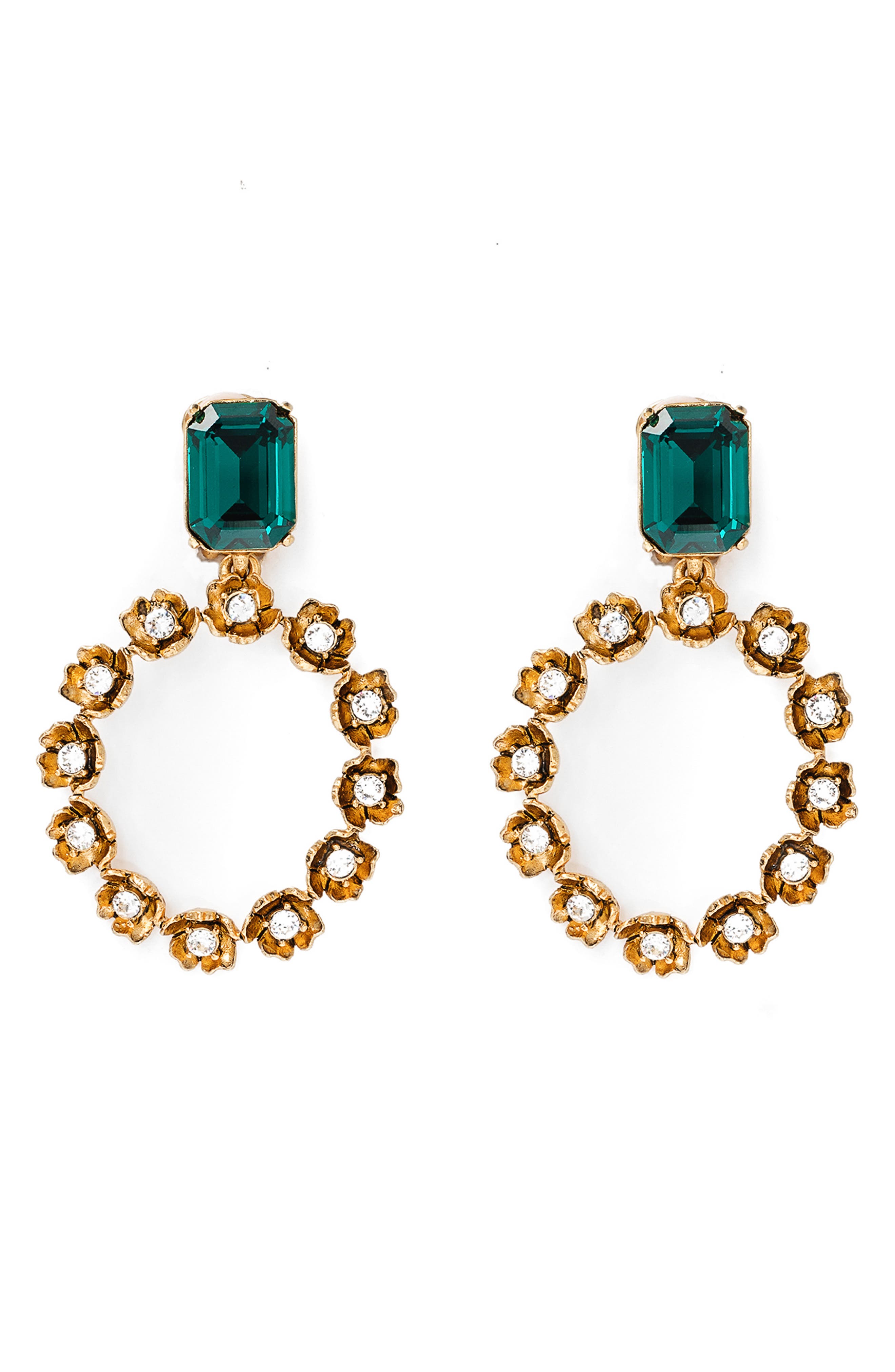 oscar de la renta earrings sale