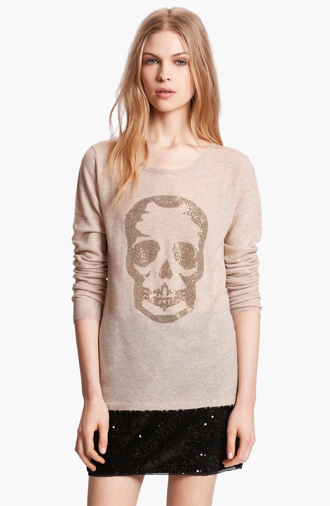 zadig and voltaire skull sweater