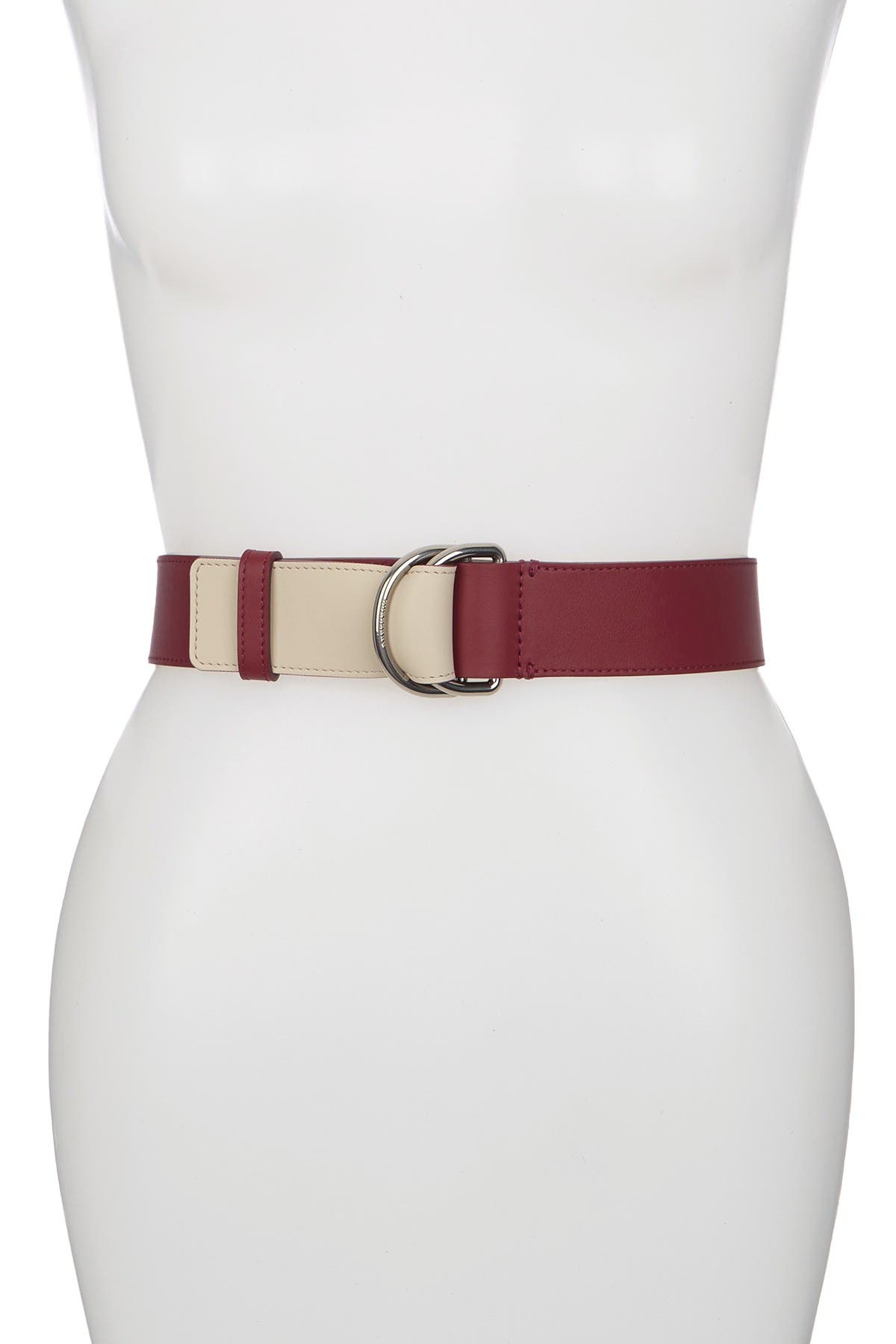 burberry double d ring belt