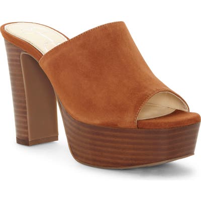 Jessica Simpson Camree Platform Sandal- Brown