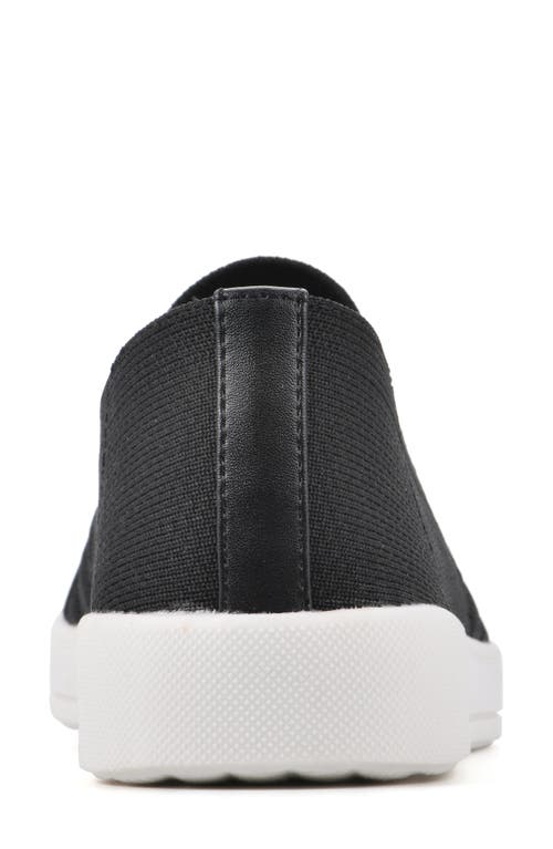 Shop White Mountain Footwear Until Knit Slip-on Sneaker In Black/fabric
