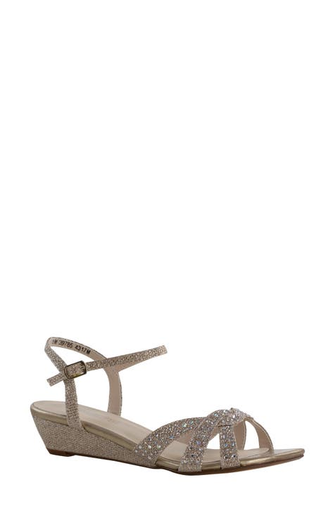 Women's Metallic Wedge Sandals | Nordstrom