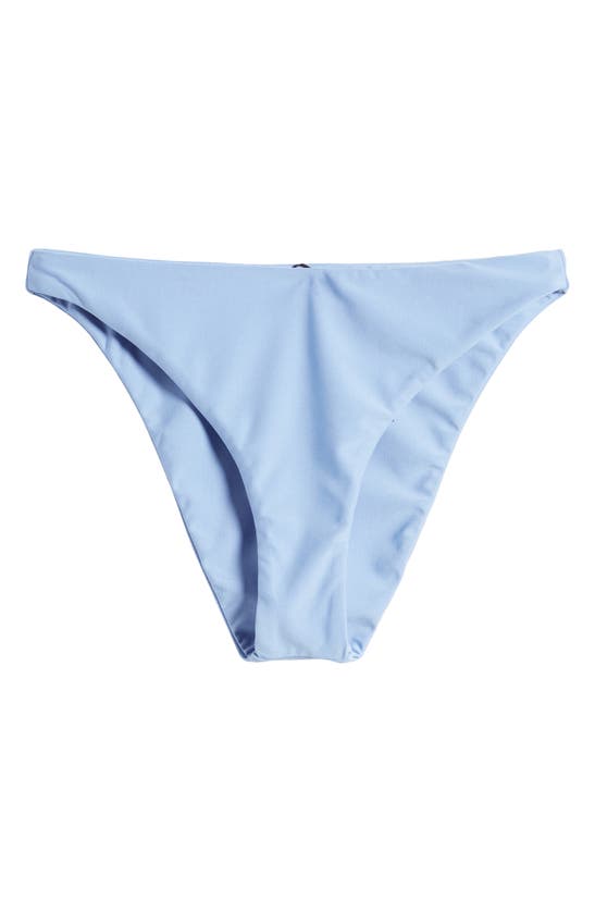 Volcom Simply Seamless Skimpy Bikini Bottoms In Coastal Blue