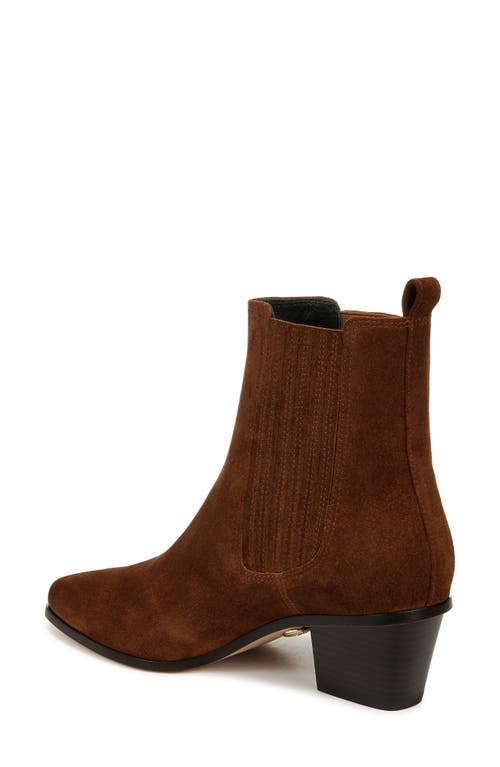 Shop Veronica Beard Alina Chelsea Boot In Cedar