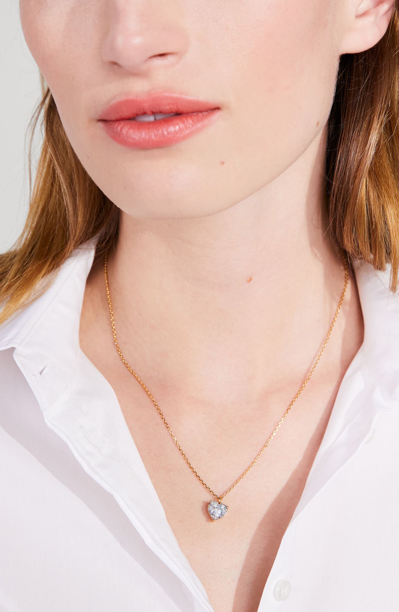 Kate spade hot sale glitter necklace