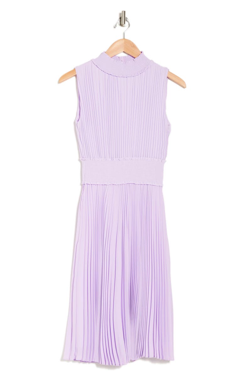 Nanette Lepore NANETTE NANETTE LEPORE Solid Pleated Dress | Nordstromrack