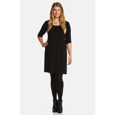 Plus Size Karen Kane Scoop Neck Jersey Dress