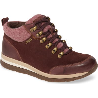 Bionica Tierra Lace-Up Boot, Burgundy