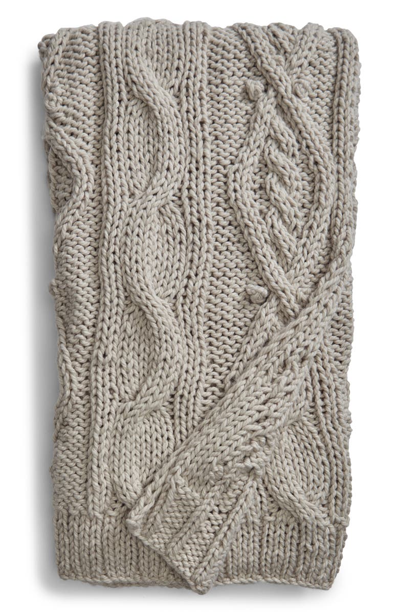 chunky cable knit blanket pattern