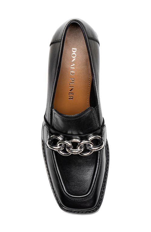 Shop Donald Pliner Kamryn Bit Loafer Pump In Black