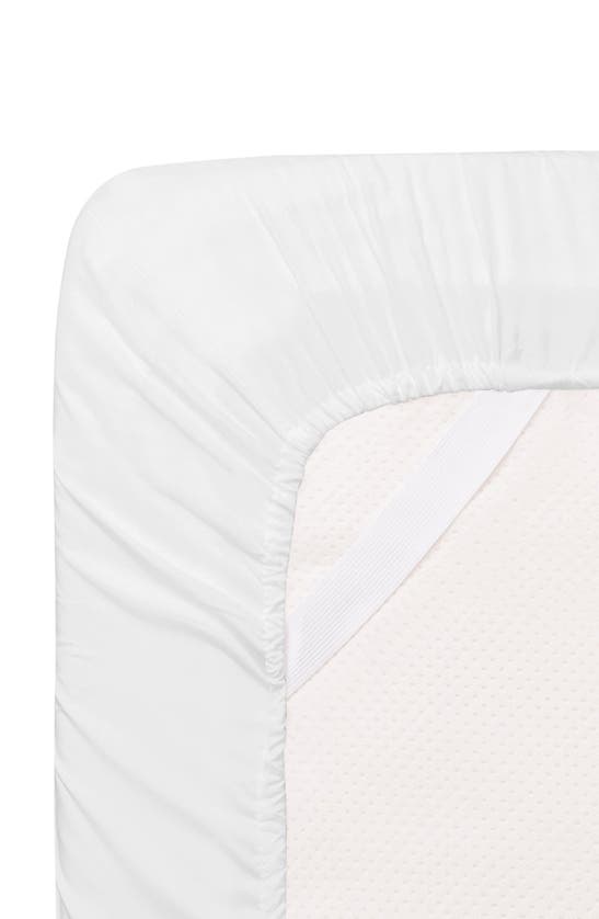 Luxury Home Brushed Microfiber Sheet Set In White