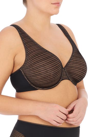 Natori Women's Revive Full FIT Underwire, Black/Buff, 30C at  Women's  Clothing store