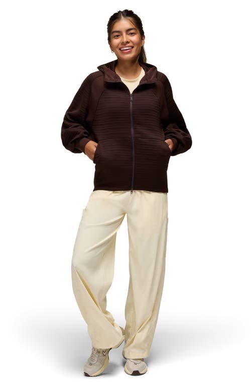 Prana Send Off Oversize Jacket In Espresso