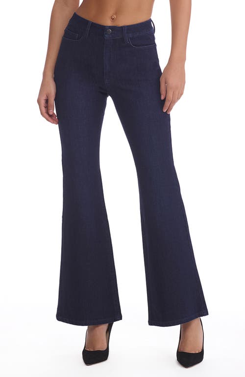 Commando Do It All Stretch Denim Flare Leggings Dark Indigo at Nordstrom,