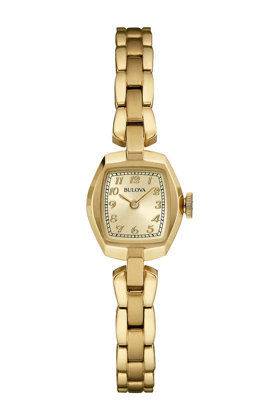 Bulova Gold-tone Bracelet Watch, 18mm | ModeSens