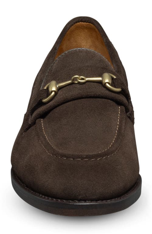 Shop Allen Edmonds Randolph Bit Loafer In Chocolate