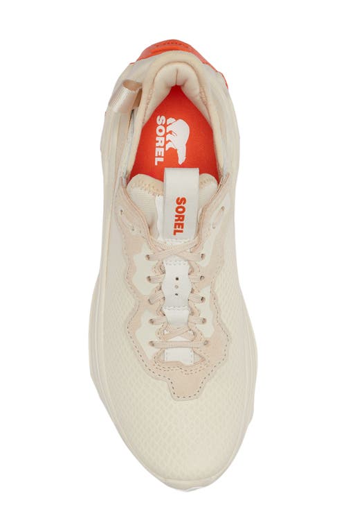 Sorel Breakthru City Lace Sneakers In Bleached Ceramic/optimized Orange In Bleached Ceramic/orange