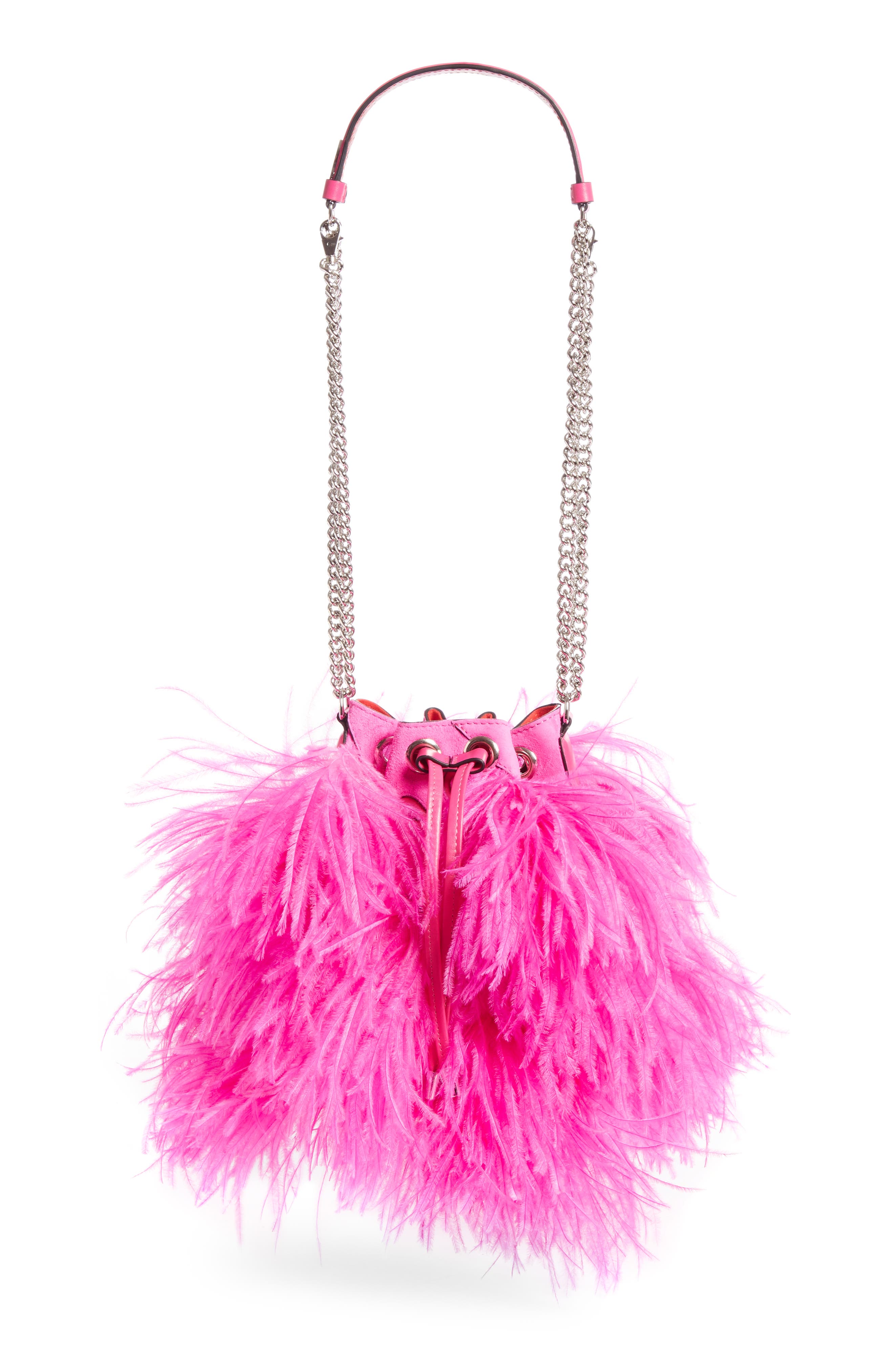 ostrich feather bag