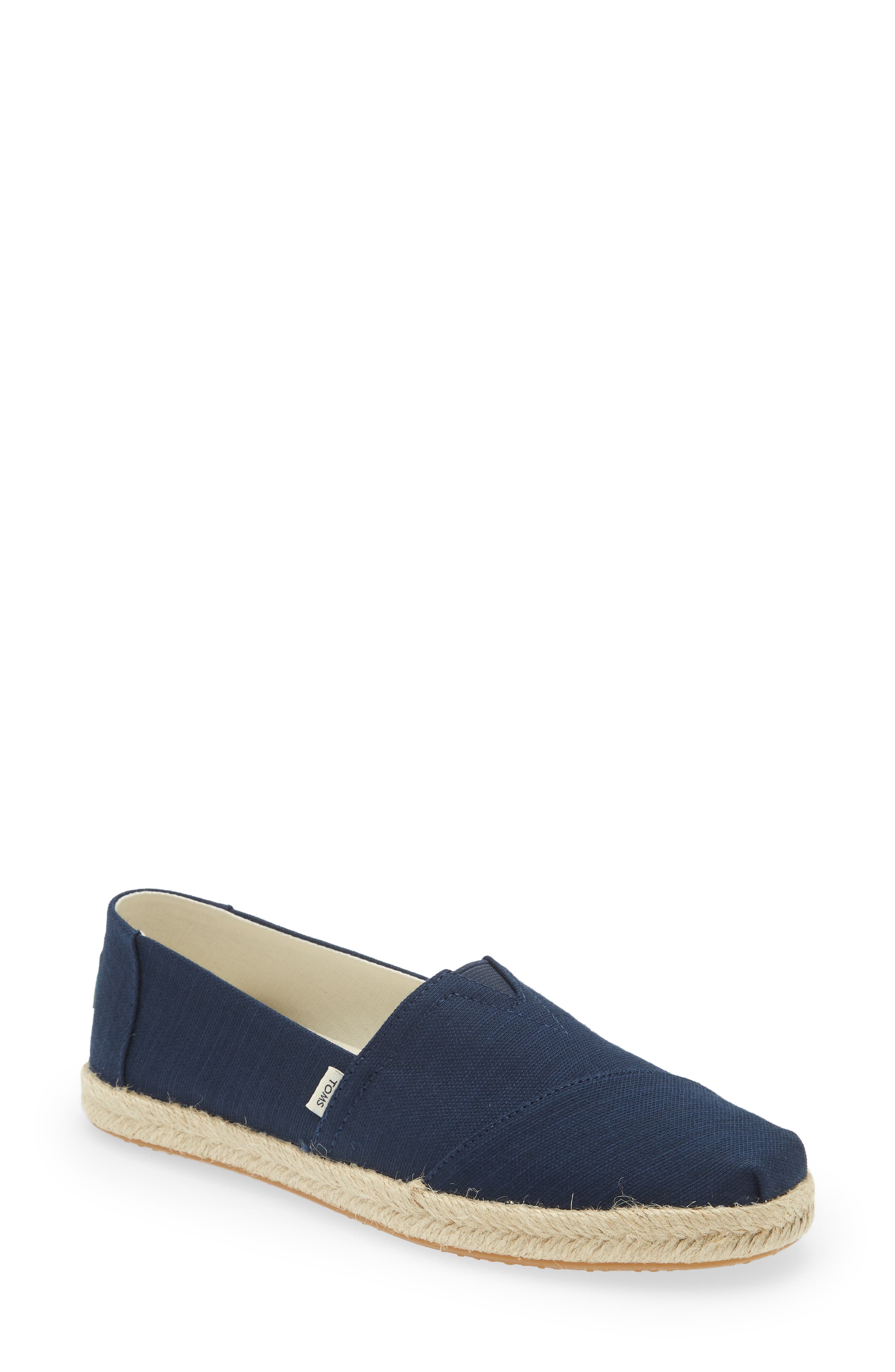 womens navy blue espadrilles