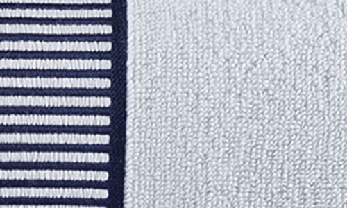 Brooks Brothers Fancy Border Hand Towels In Silver