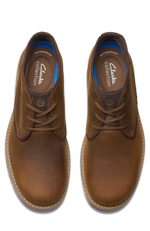 Clarks ® Morris Peak Chukka Boot In Beeswax Leather