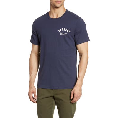 Barbour Preppy Logo T-Shirt, Blue