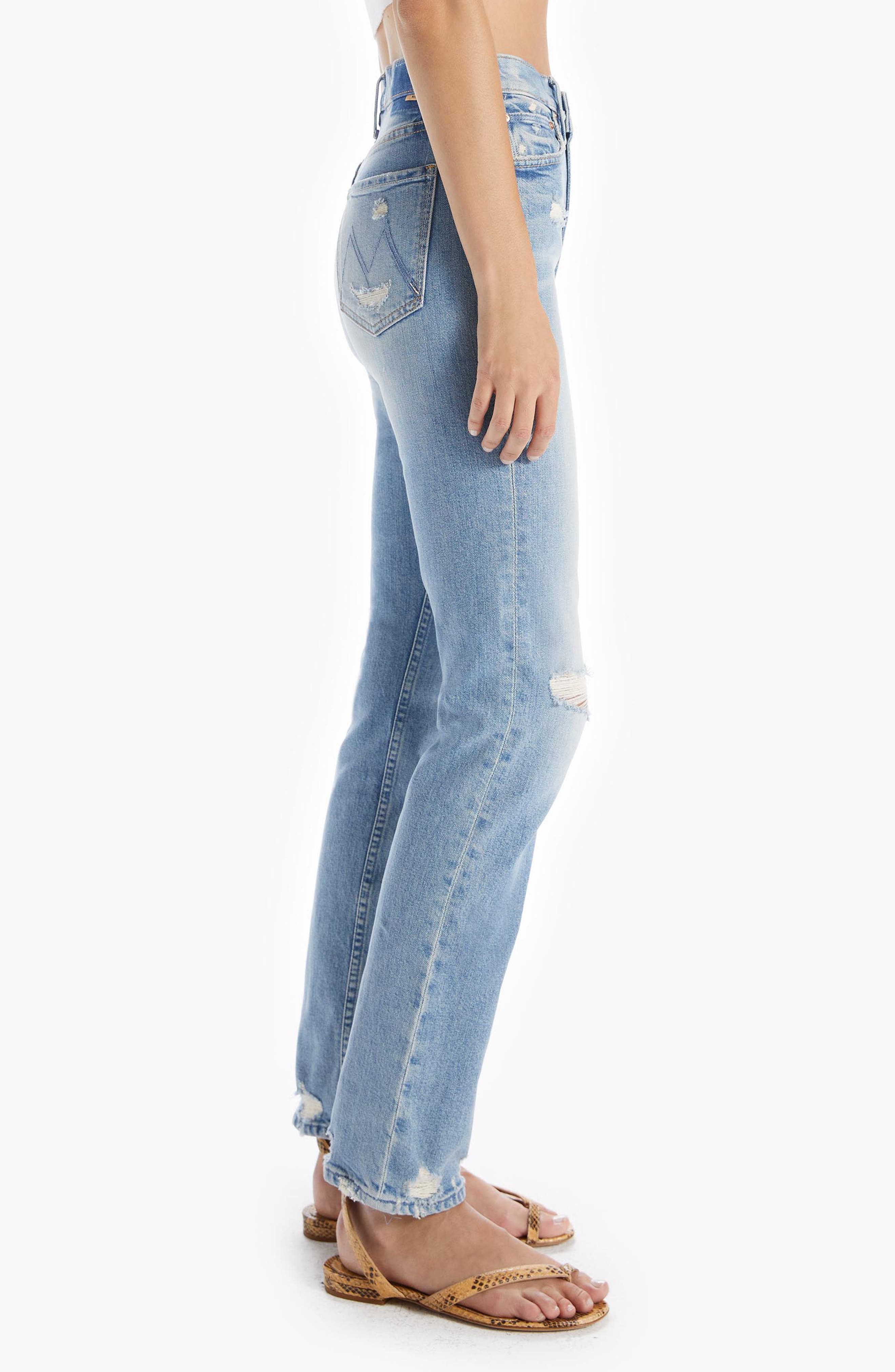 MOTHER Rider Skimp High Waist Straight 