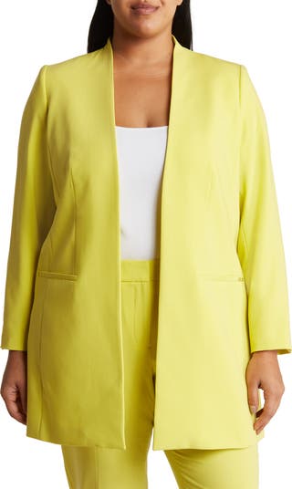 Calvin klein open front blazer online