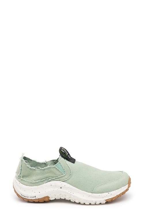 HOLO FOOTWEAR HOLO FOOTWEAR ATHENA MOC CANVAS SLIP-ON SHOE