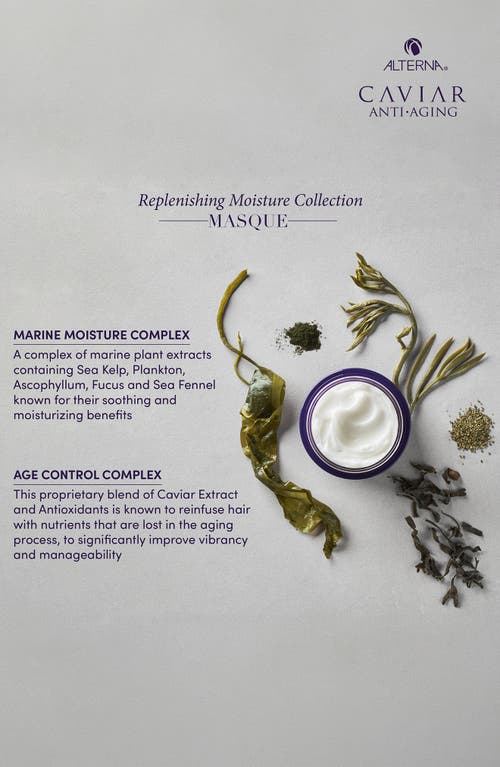 ALTERNA ALTERNA® CAVIAR ANTI-AGING REPLENISHING MOISTURE MASQUE