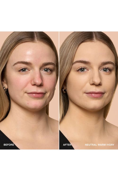 Bobbi Brown Weightless Skin Oil-controlling Foundation Spf 15 With Hyaluronic Acid Neutral Warm Ivory 1 oz / 30 In Neutral Warm Ivory