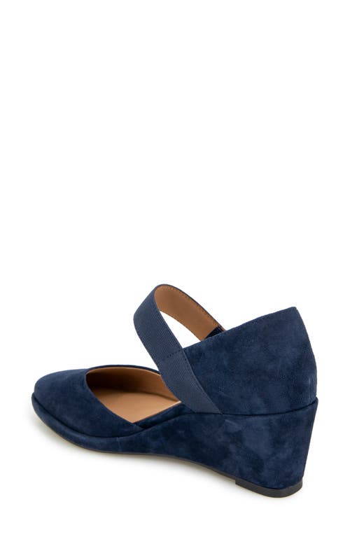 GENTLE SOULS BY KENNETH COLE GENTLE SOULS ORIANA ANKLE STRAP WEDGE PUMP