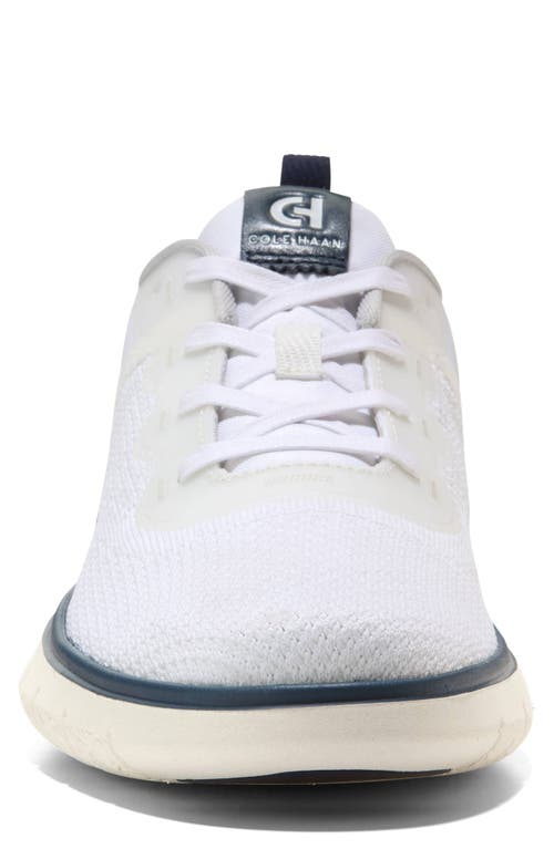 Shop Cole Haan Generation Zerogrand Stitchlite™ Sneaker In Optic White/marin