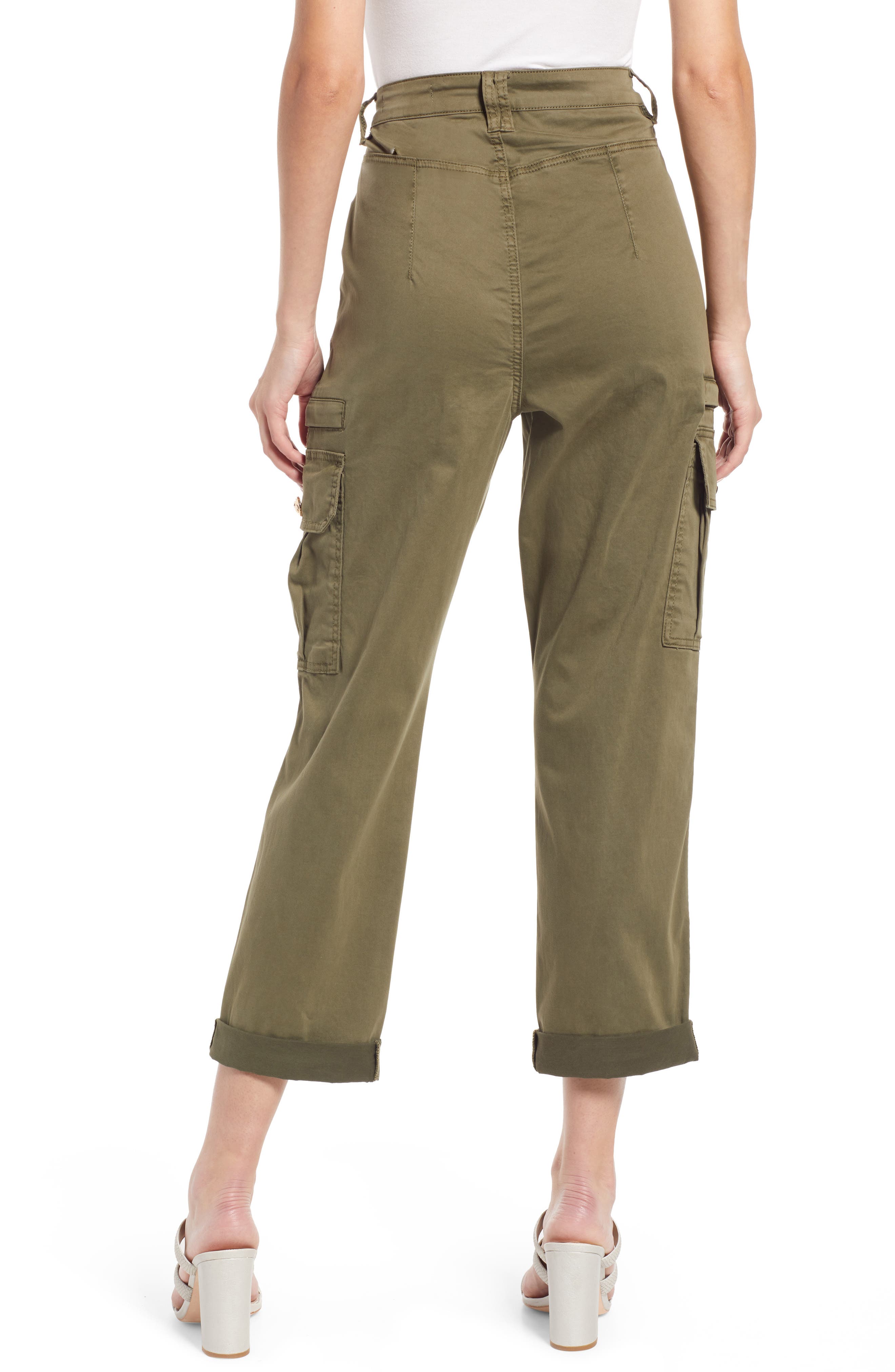 twill cargo pants womens