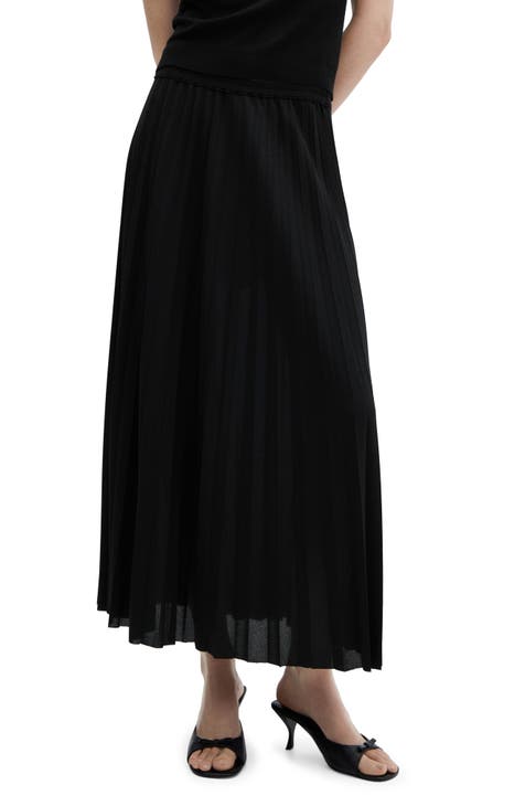 pleated maxi skirt | Nordstrom