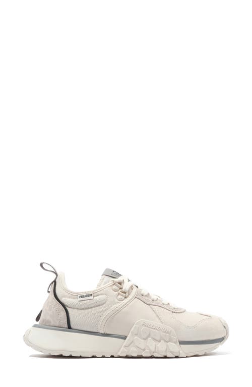 Palladium Trooprunner Sneaker In White Cap Gray