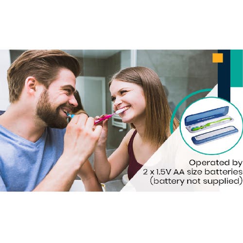 Pursonic Portable Uv Toothbrush Sanitizer In Multicolor