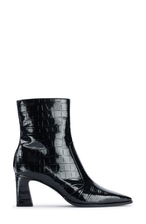 Dkny Sunny Pointed Toe Bootie In Black