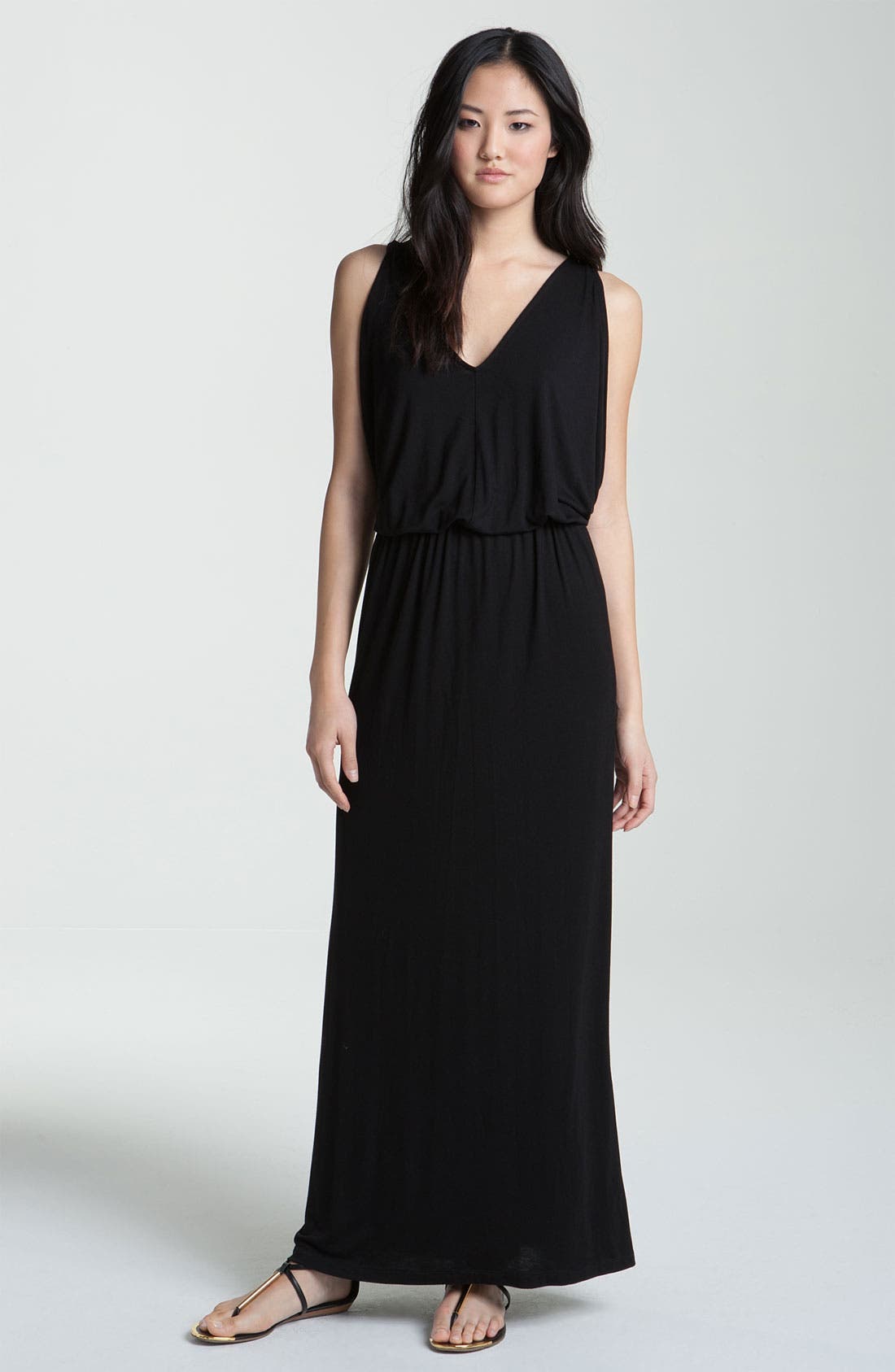 Caslon® VNeck Knit Maxi Dress Nordstrom