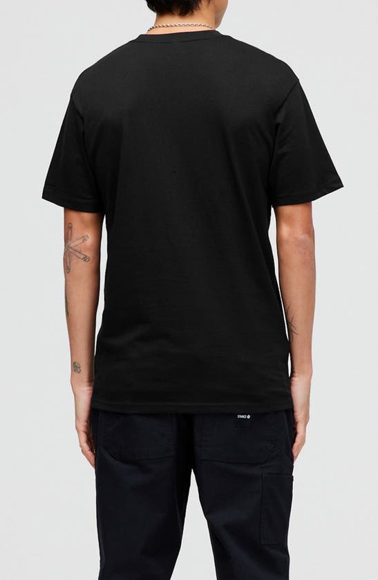 Shop Stance Hellfire Club Cotton Graphic T-shirt In Black