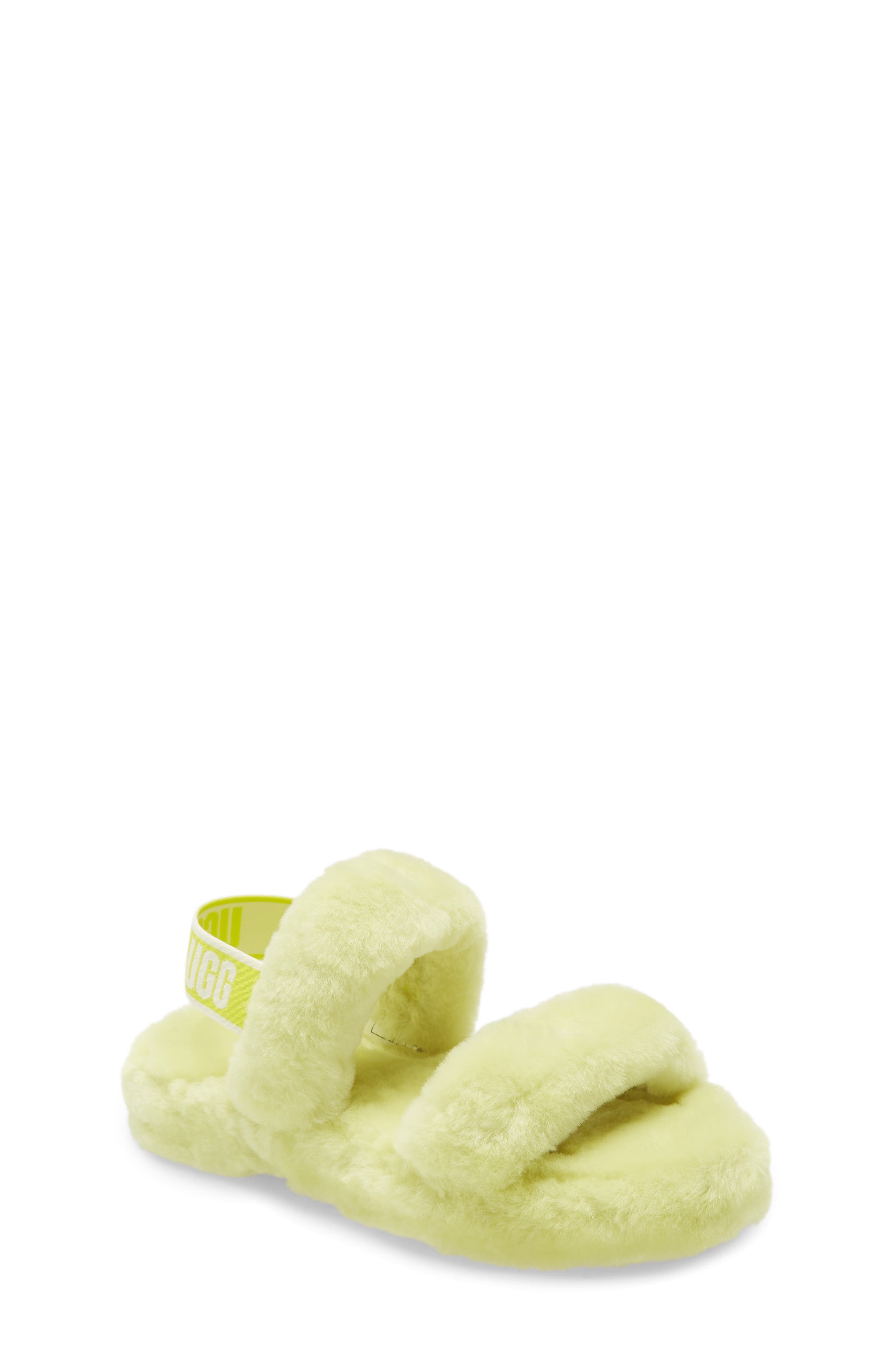 baby yellow ugg slippers