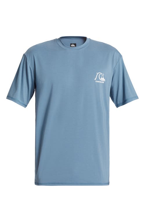 Quiksilver DNA Surf Graphic T-Shirt in Blue Shadow 