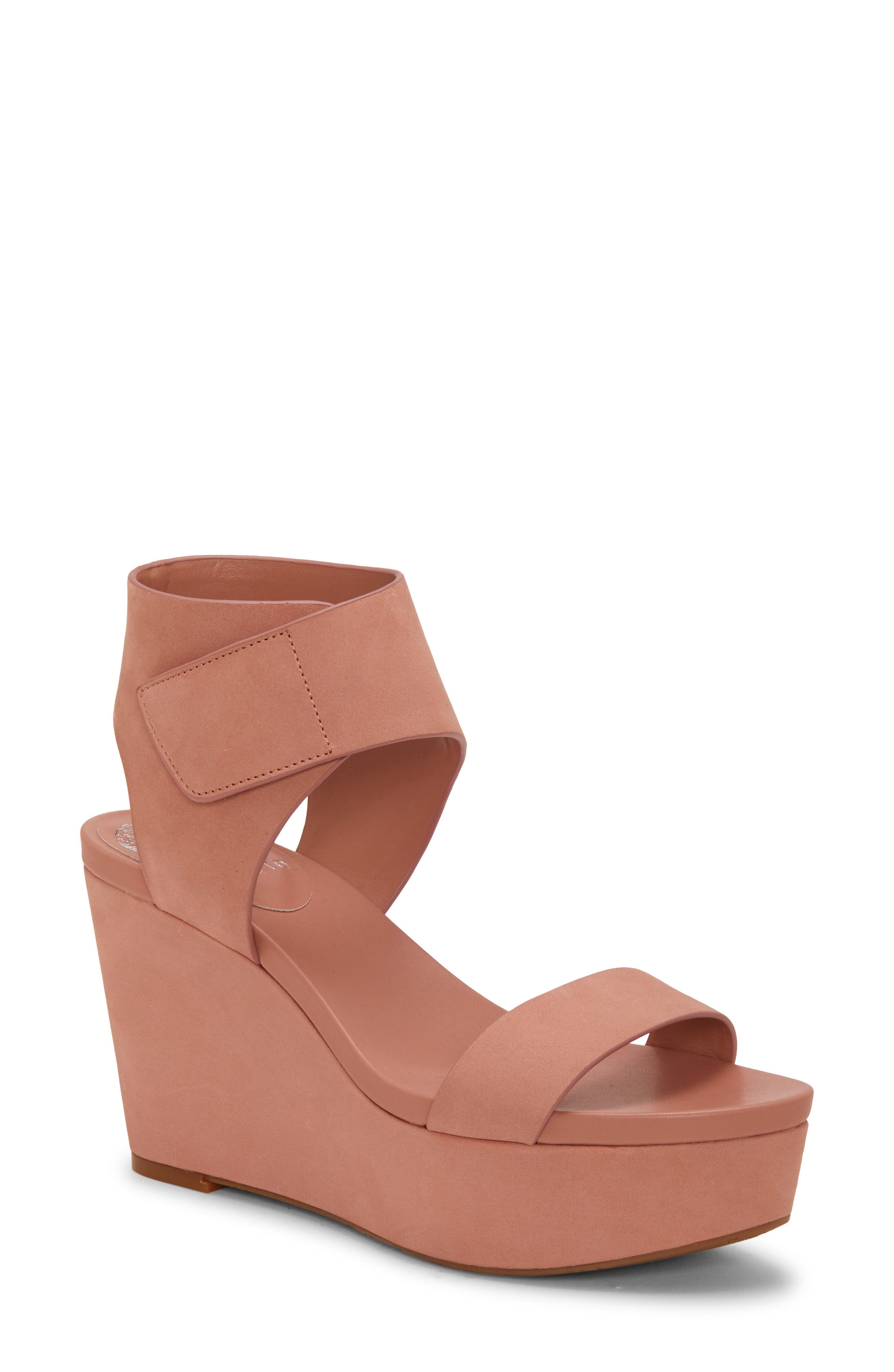 Vince Camuto Velista Platform Wedge Sandal, Pink