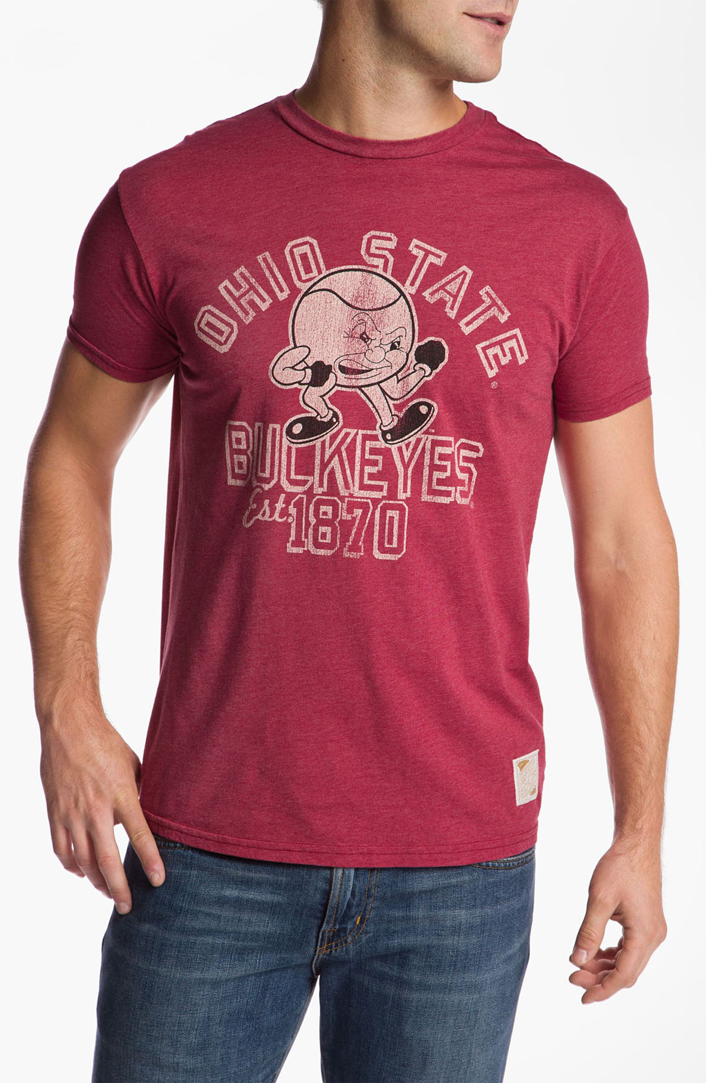 The Original Retro Brand 'Ohio State Buckeyes' T-Shirt | Nordstrom