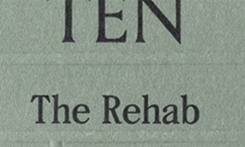 TENOVERTEN TENOVERTEN THE REHAB NAIL TREATMENT