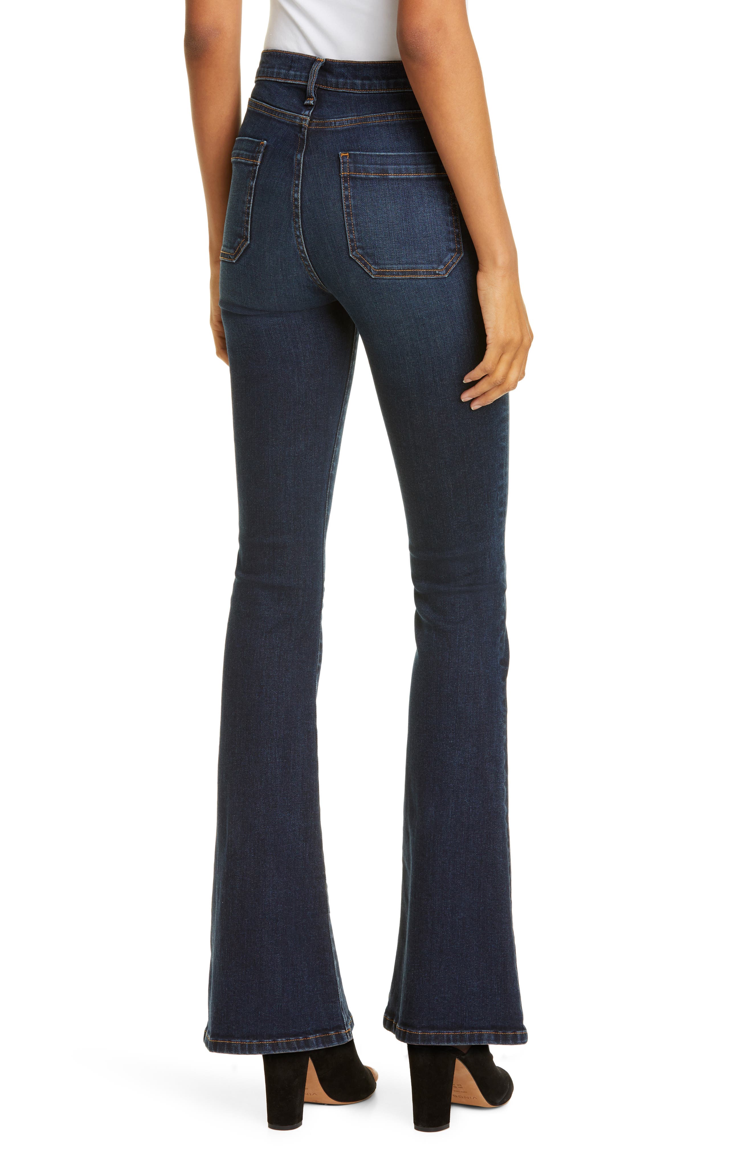 veronica beard florence flare jeans