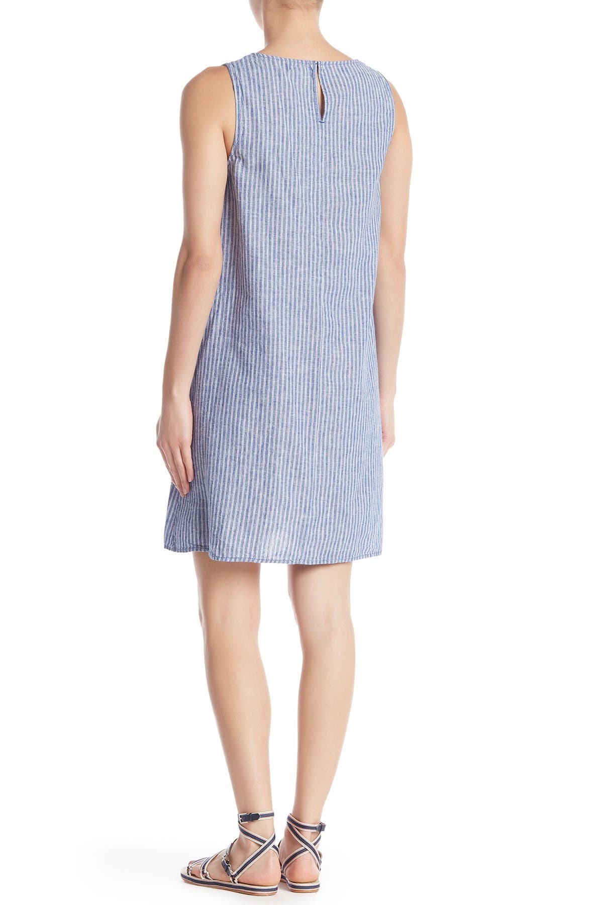 max studio linen dress