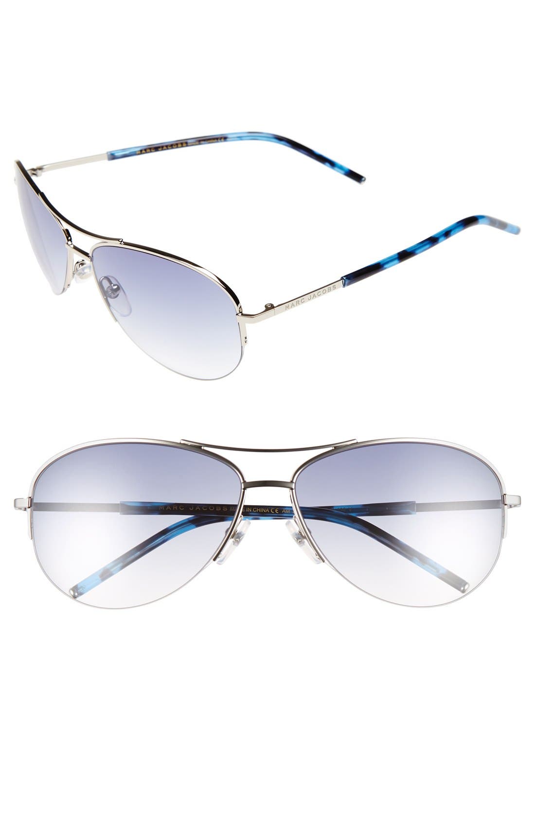 MARC JACOBS 59mm Semi Rimless Sunglasses Nordstrom