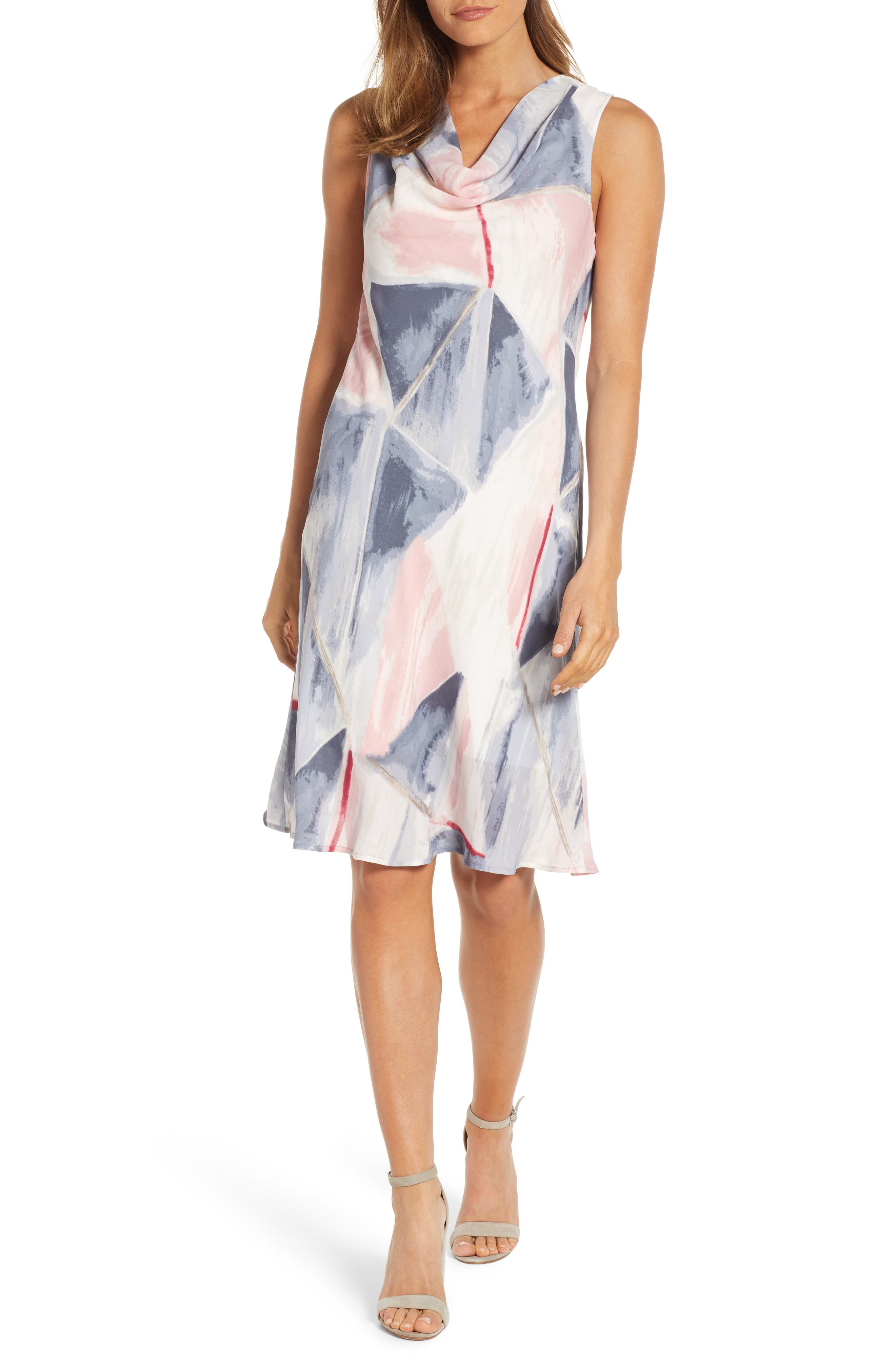 Nic+Zoe Sail Away A-Line Dress, Pink